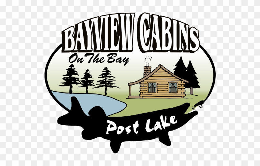 Bayview Cabins - Cabin On A Lake Clip Art #842450