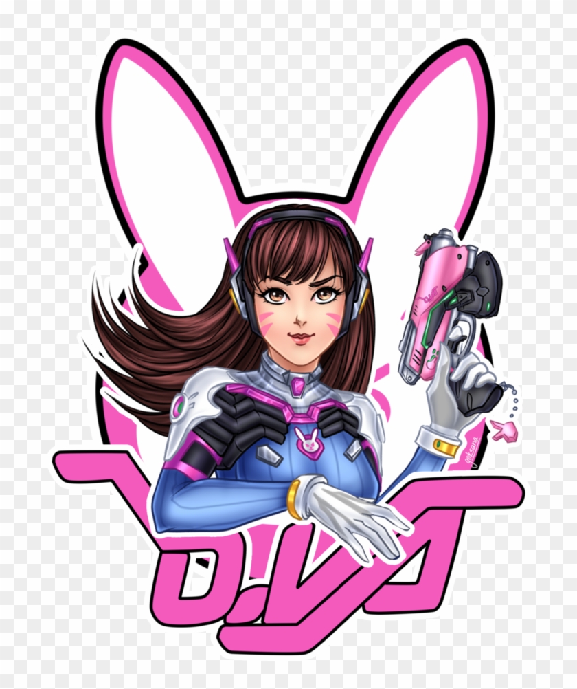 Overwatch By Laminanati - D Va Feom Overwatch #842481