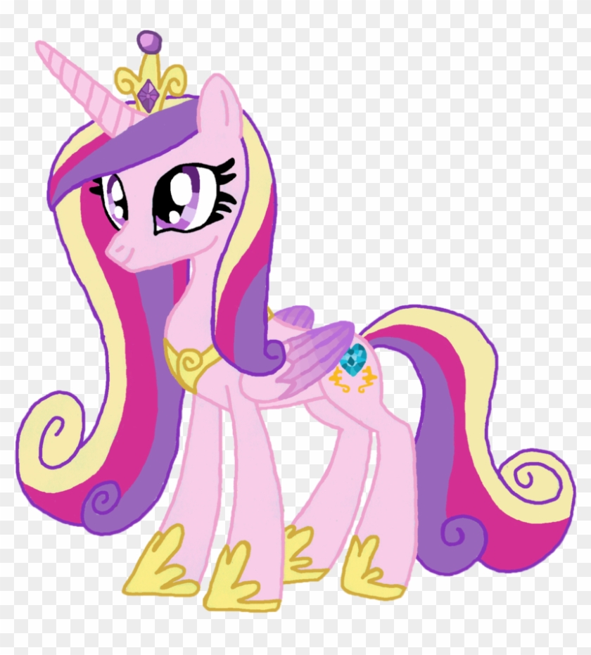Drawn My Little Pony Cadence - My Little Pony How To Draw Princess Cadence #842504