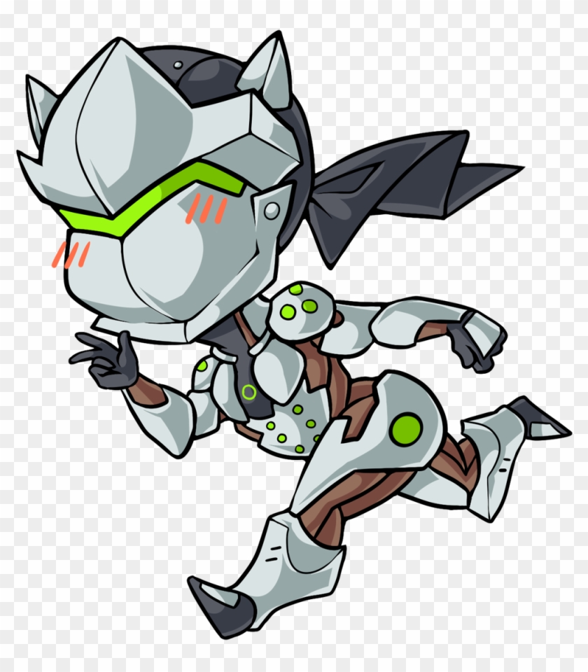 #genji #overwatch #genjioverwatch #genjishimada #ovw - Cute Genji Png #842539