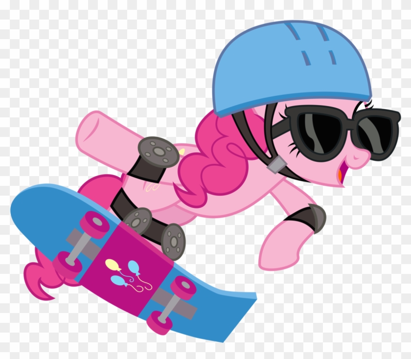 Pinkie Pie's Pro Skater By Masemj - Mlp Skater #842568