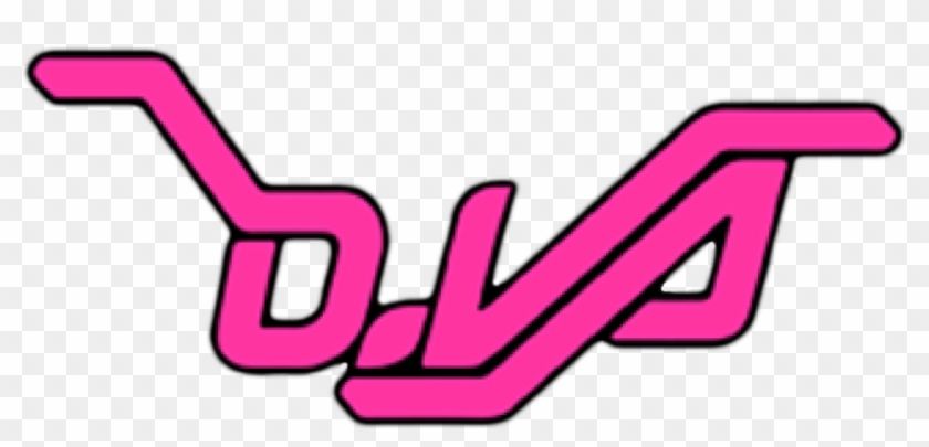 Va Logo Decal Fan Art - D Va Overwatch Logo #842728