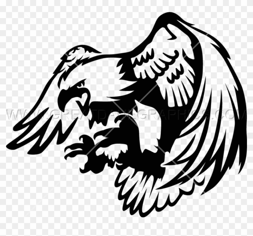 Eagle Swoop - Black Eagle Decal #842724