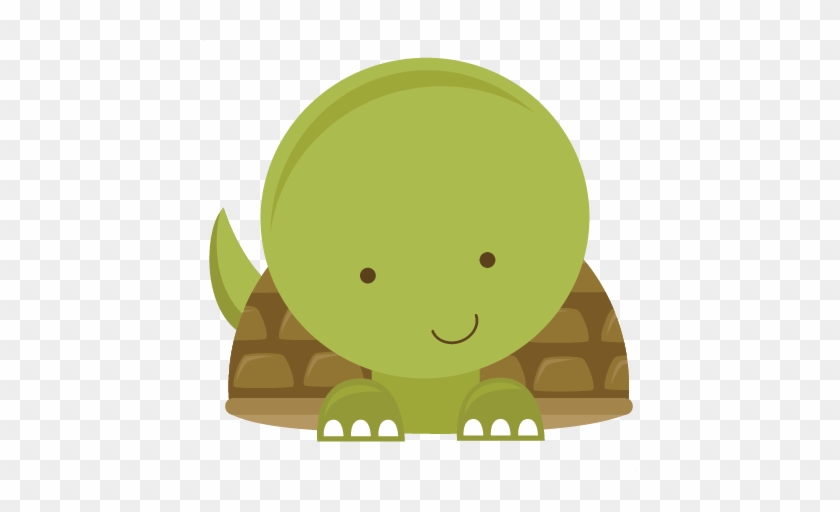 Large Turtle2 - Baby Turtle Clipart Free #842747