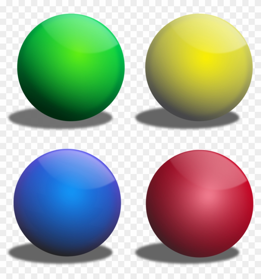 Color Spheres, Esferas De Colores Clip Art - Bolitas De Colores Png #842748
