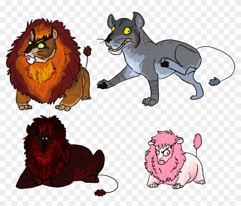 My Friends Asked Me To Draw Them As Derpy Lions By - Derpy Lions #842750