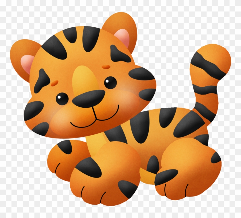 Baby Kitty Or Tiger Clip Art - Safari Animals Clip Art - Free Transparent  PNG Clipart Images Download
