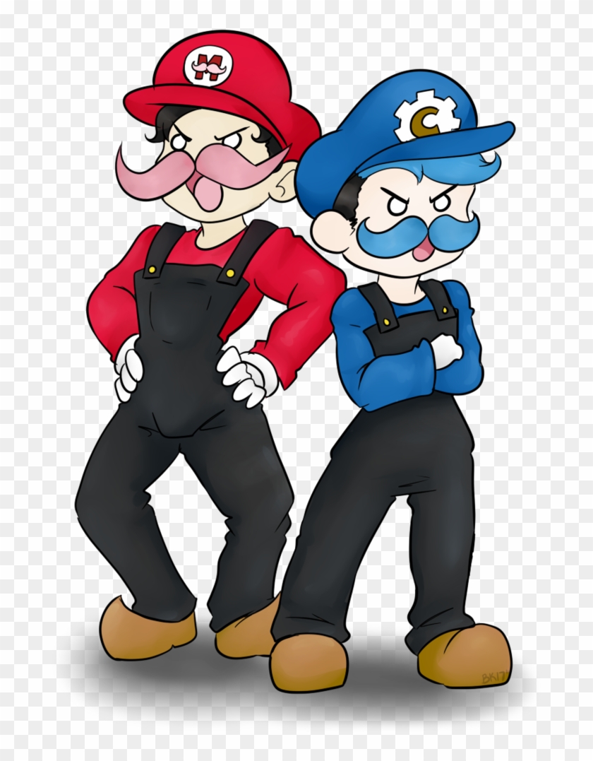 Markiplier And Crankgameplays Mario Kart Bros By Bleachedkitten - Crankgameplays Fanart #842881