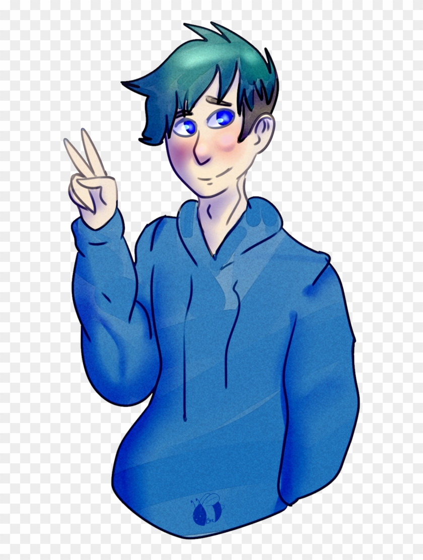 “ I Drew An Awesome Loud Blue Boy Uwu Fanart For @ - Blue Boy Fan Art #842912