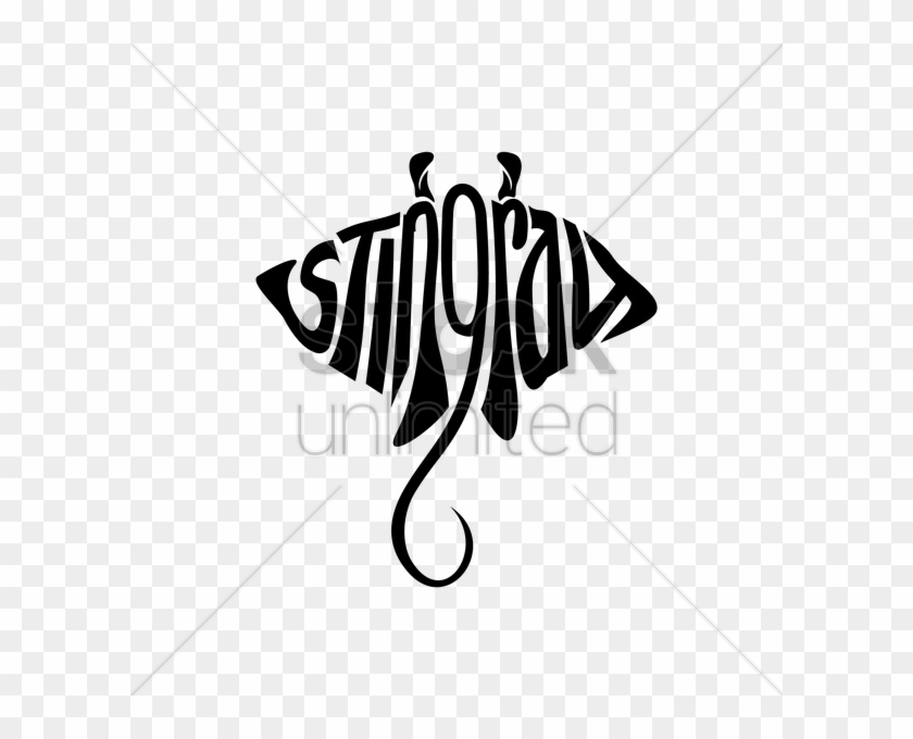 Stingray Clipart Vector - Vector Graphics #842970