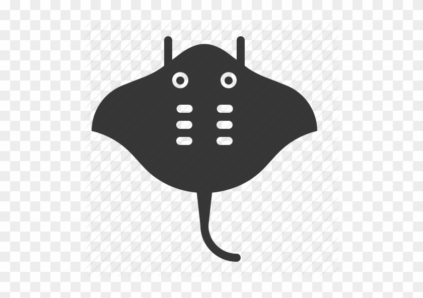 Stingray Clipart Aquatic Animal - Ocean #842973