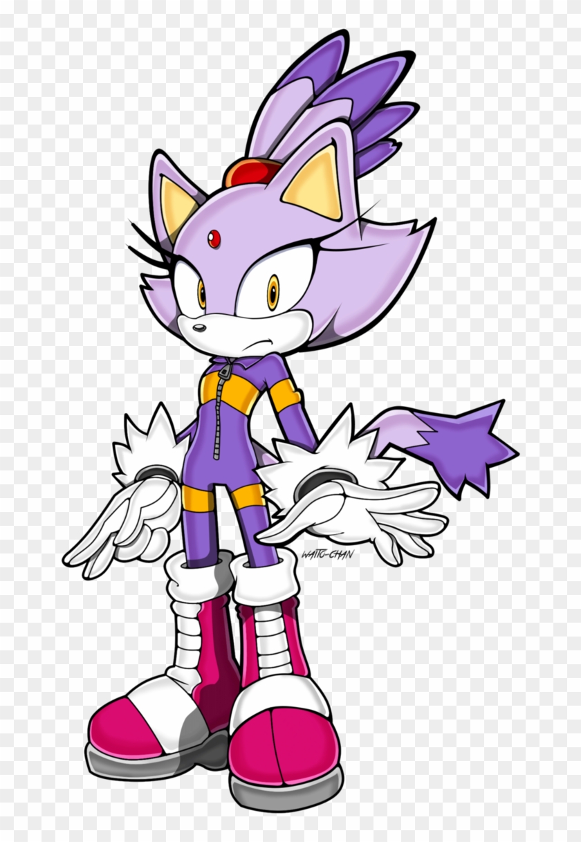 Sonic Rider Blaze Sa Style By Hari Chan - Blaze The Cat Sonic Riders #843072