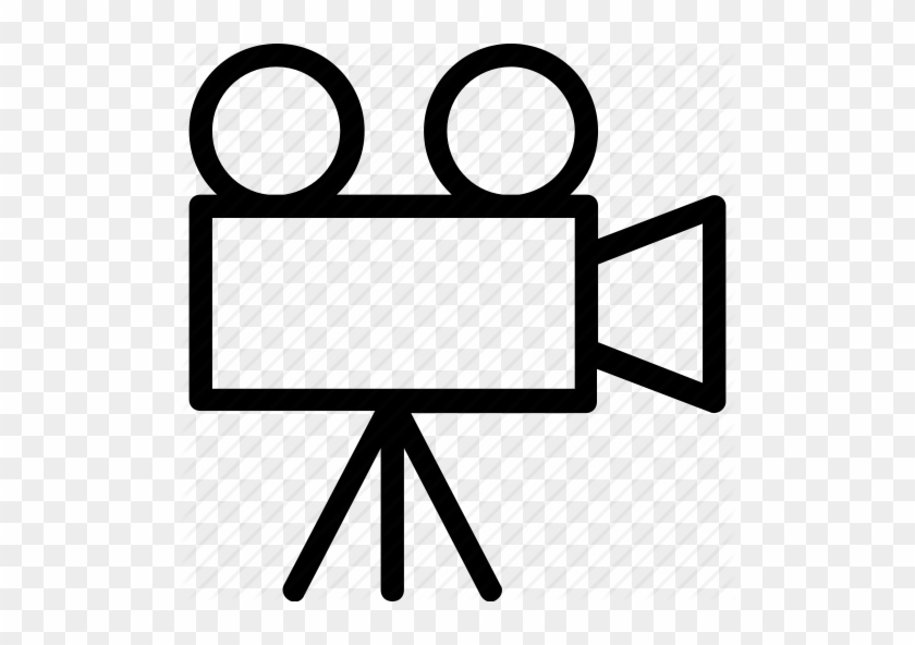 Video Camera Clipart Film Camera - Video Cam Vector Outline #843112