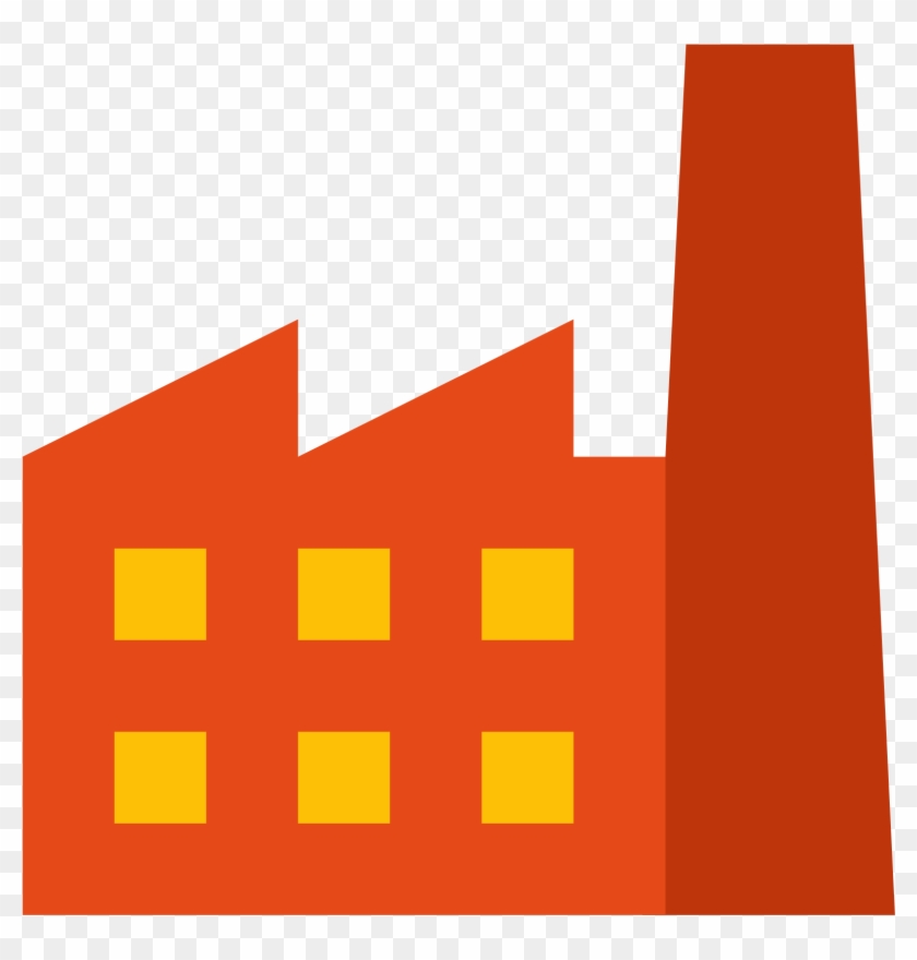 Factory Clipart Company Building - Industry Icon Png #843148