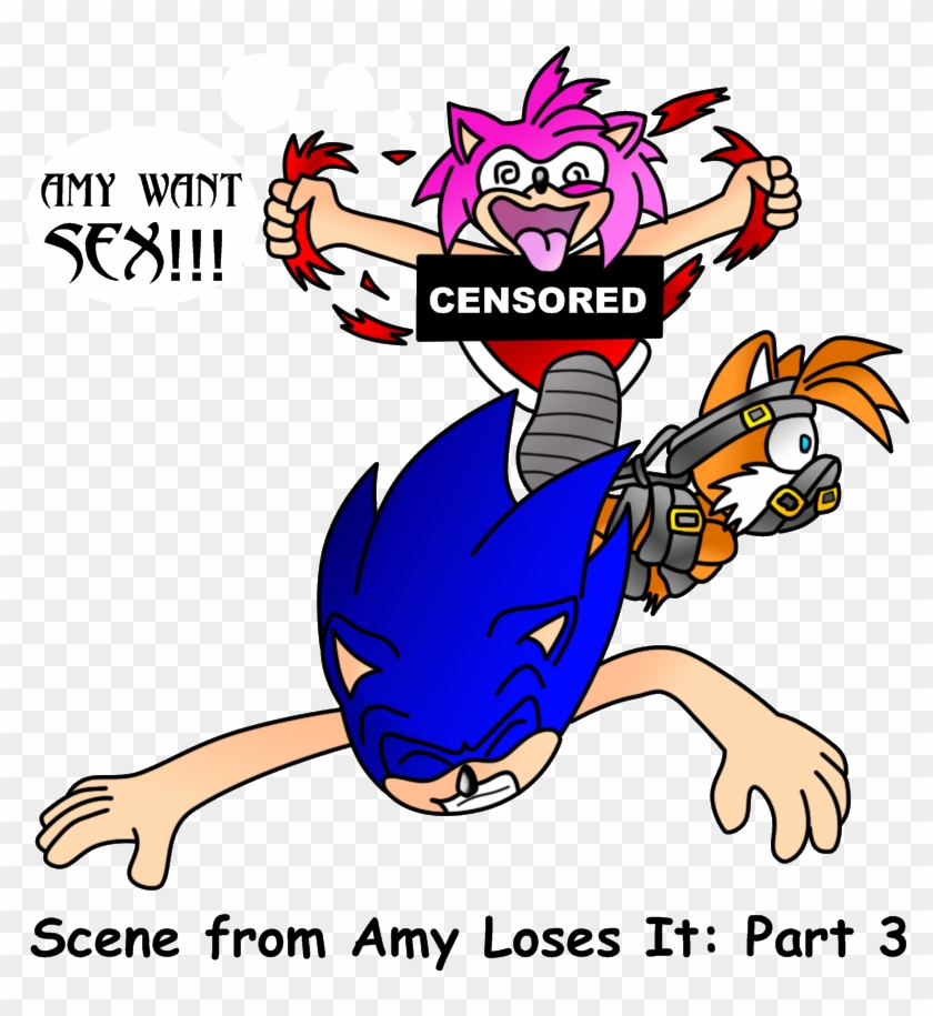 Scene From Amy Loses It - Amy Rose Rape Sonic #843184