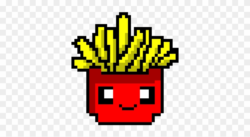 Fries - Fries Pixel Art Png #843250
