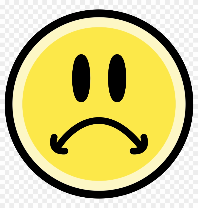 Clipart - Sad Face #843453