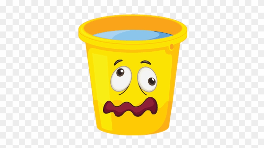 Buckets With Faces - Illustration #843457