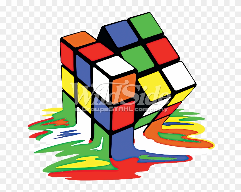 Melting Rubik's Cube - Melting Rubiks Cube Matching Couples Birthday Christmas #843529