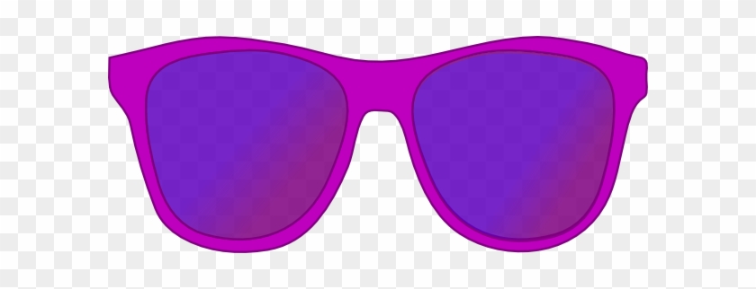 No Sunglasses Clipart - Purple Sunglasses Clipart #843645