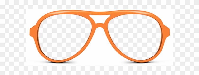 Choose - Orange Sunglasses Png #843648