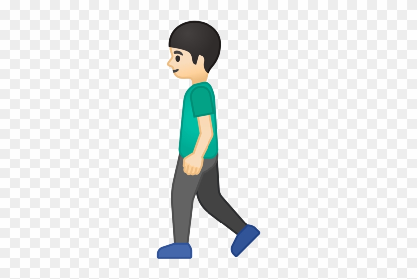 Google - Walking Girl Emoji #843655