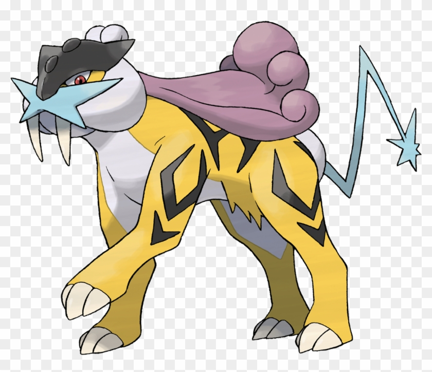 Raikou Je Jednoduchý, Electric Pokémon S Electric Útoky - Pokemon Black And White Legendaries #843671