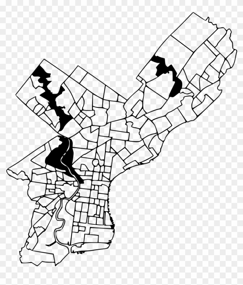 Philadelphia Neighborhood Map - Map #843688