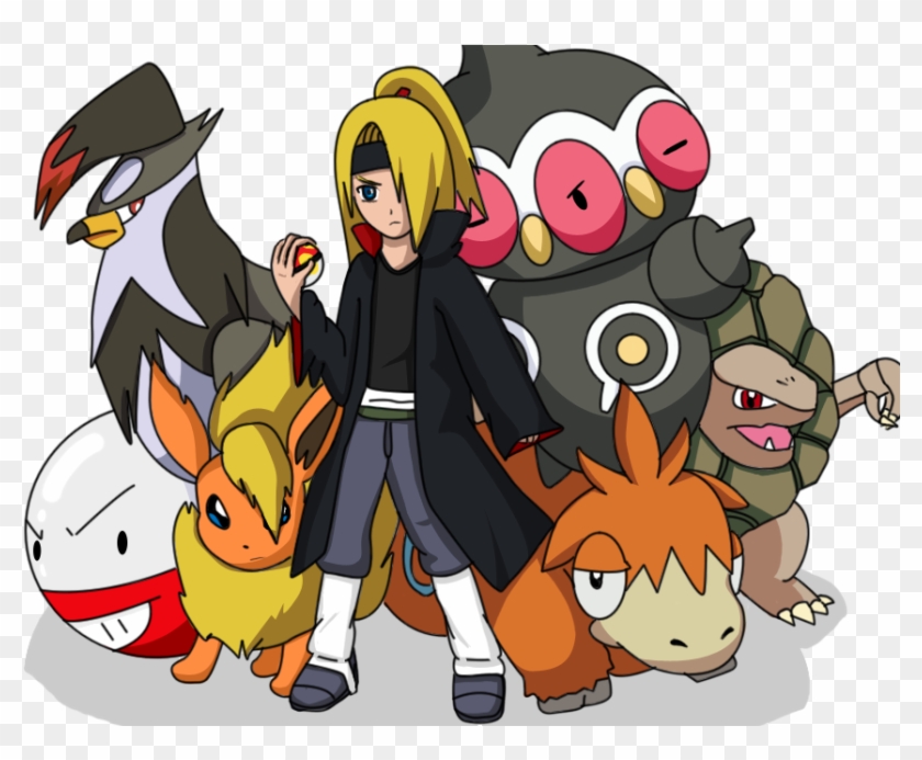 Deidara Bakuton Trainer By Valichan - Deidara Pokemon #843713