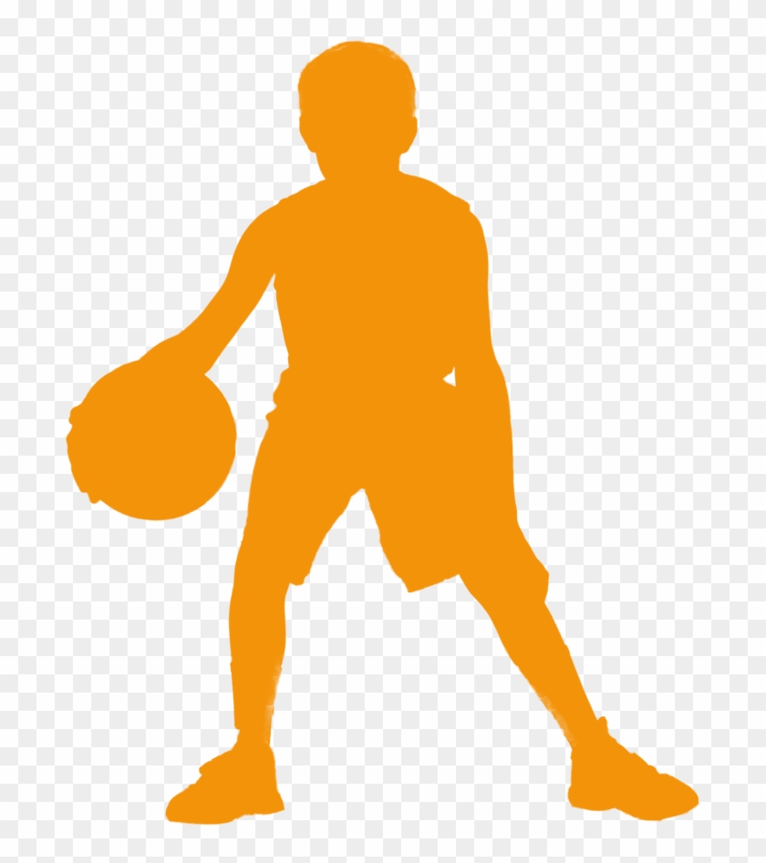 3rd/4th Grade 5th/6th Grade - Young Basketball Player Silhouette #843738