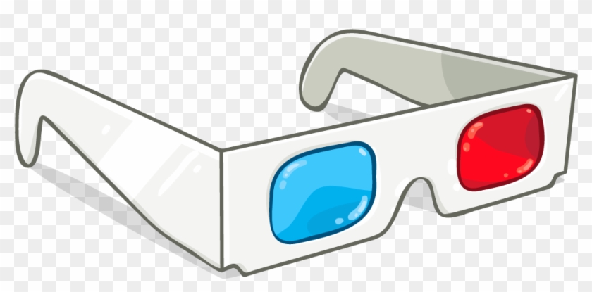 Hq 3d Glasses Wallpapers - 3d Anaglyph Glasses Png #843903