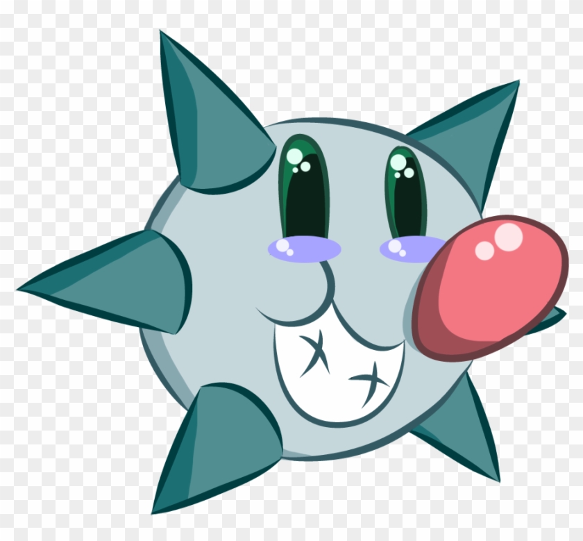 Sir Taptap, A Spikeball With Eyes And A Smug Grin - Cartoon #843934