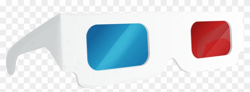 3d Cinema Glasses Png Clip Art - Windshield #843969