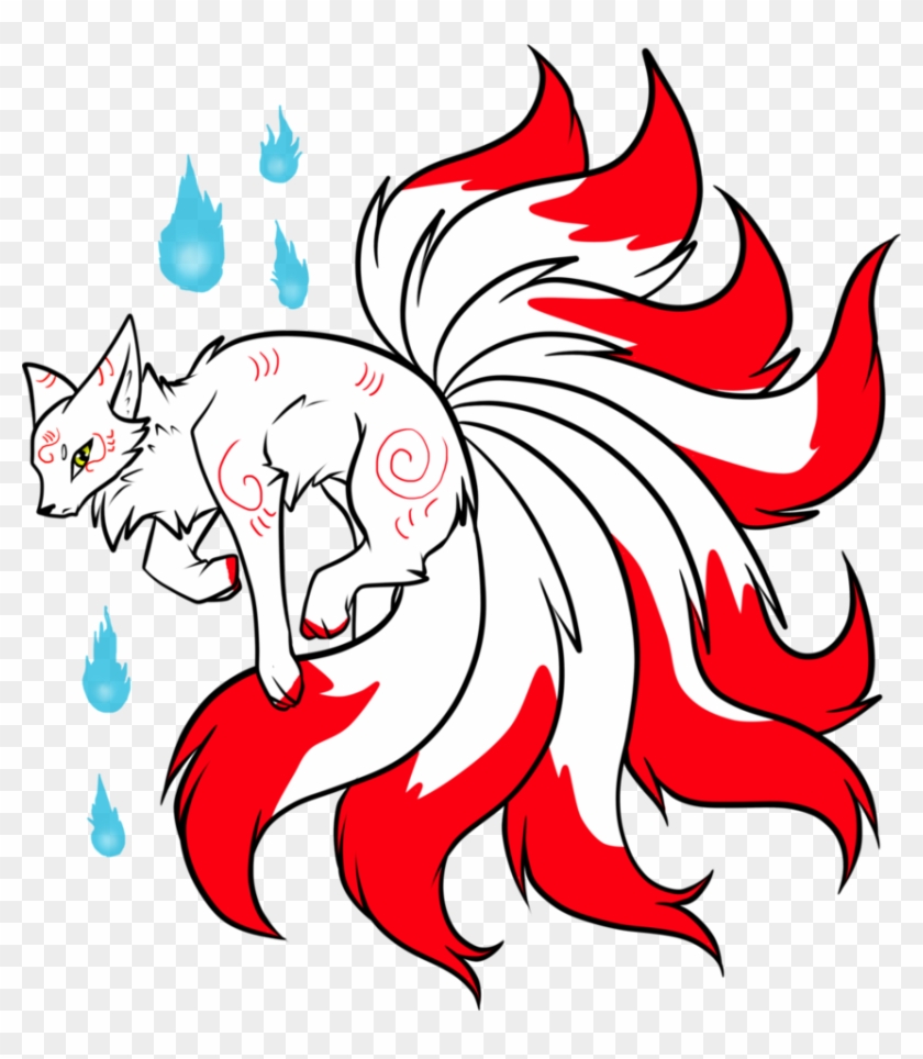 Spirit Fox Design By Raythebishie - Cartoon #843956