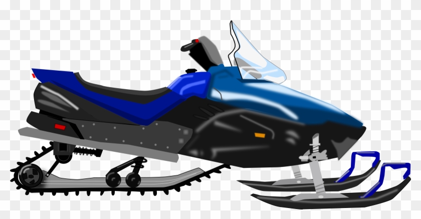 Snowmobile - Snow Mobile Clip Art #843979