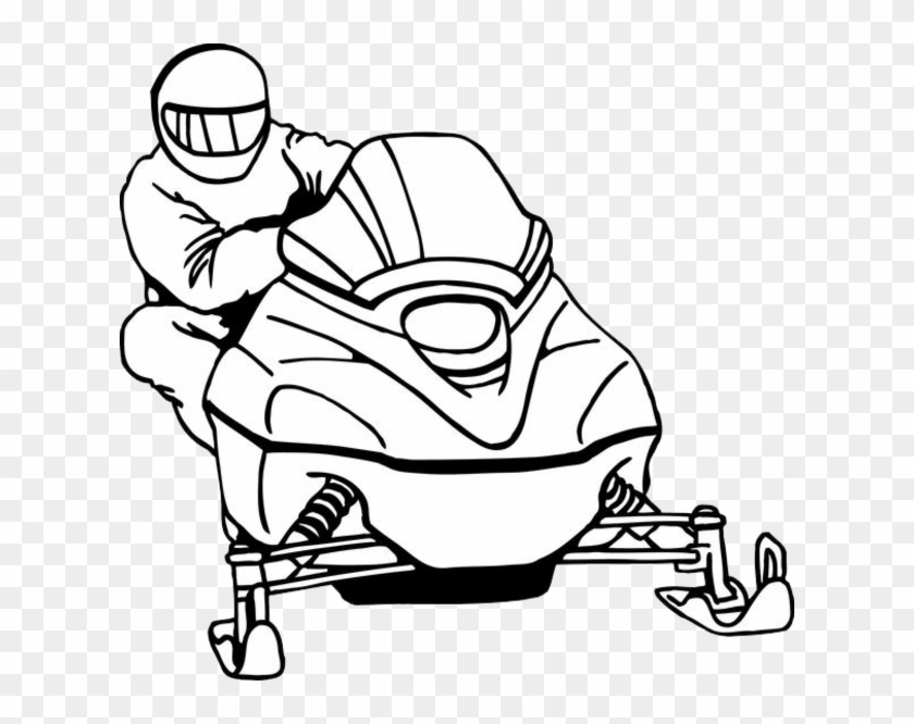Snowmobiling Cliparts - Snowmobile Clipart Free #843984