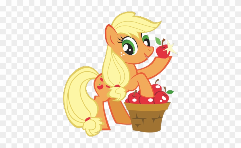 Jej Bok Zdobi Piękny Cutie Mark, Nazwiązujący Do Tradycji - My Little Ponies Applejack #844007