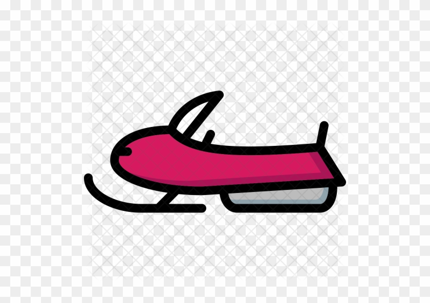Snowmobile Icon - Transport #844010