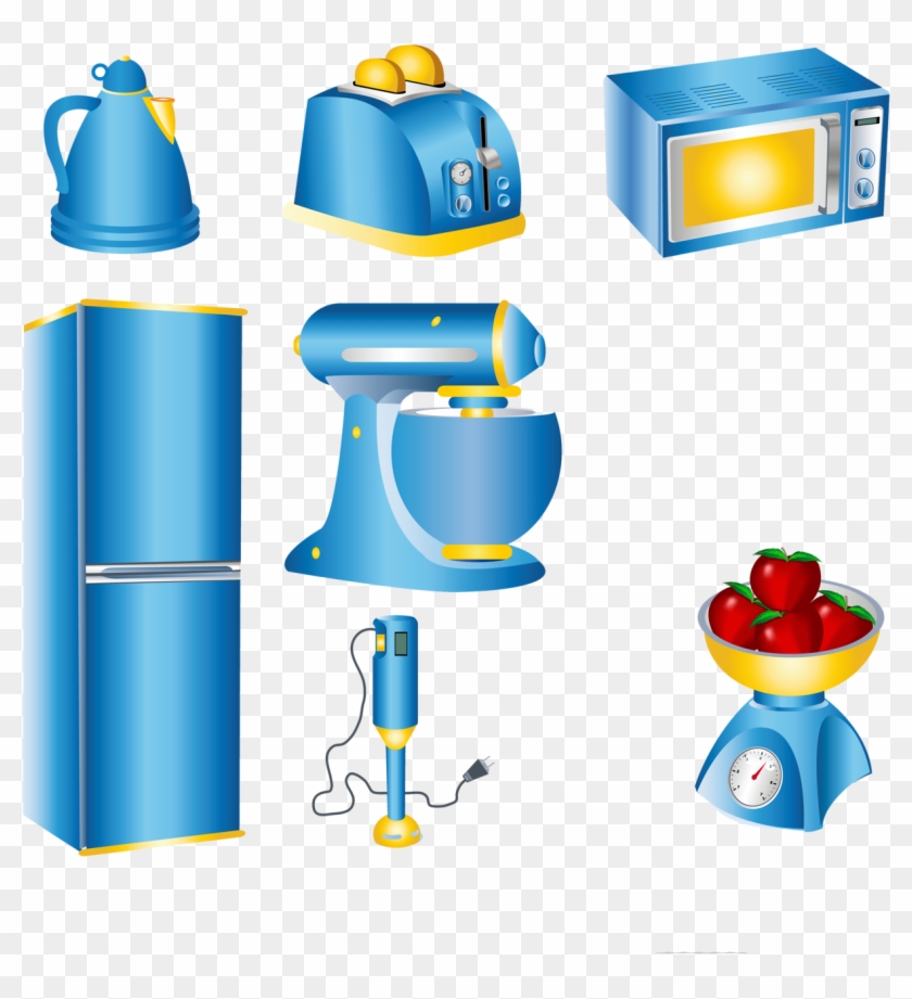 Refrigerator Clipart Appliance - Clip Art #844031