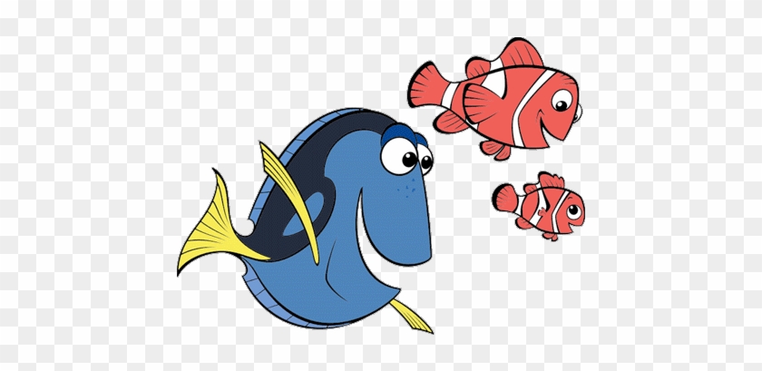 Finding Nemo Clip Art - Dory And Nemo Clip Art #844046