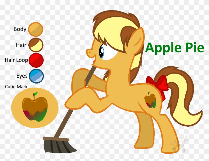 Mlp Apple Pie Ref [next Gen] By Shootingstaryt - Apple Pie Cutie Mark #844058