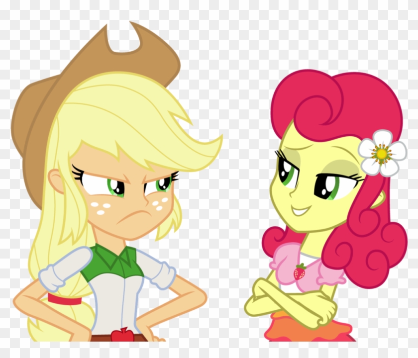 Applejack Cutie Mark Vector For Kids - Mlp Eg Strawberry Sunrise #844078