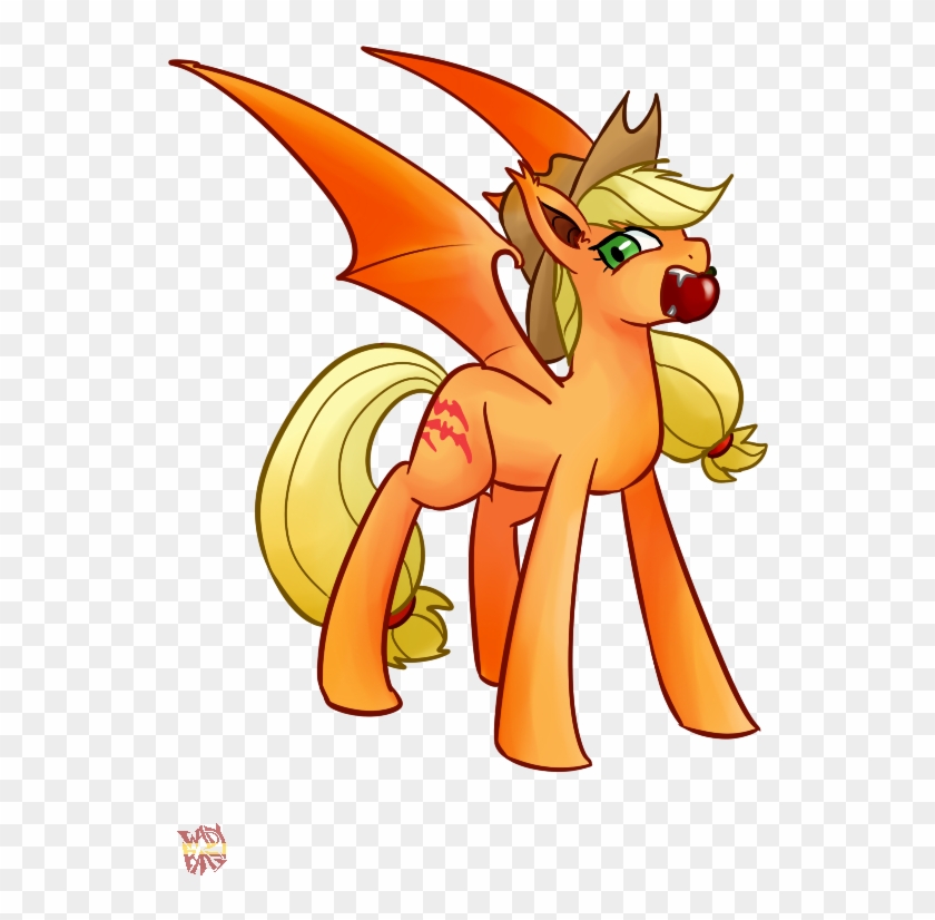 Applejack Bat By Norang94 - Cutie Mark Applejack Bats #844091