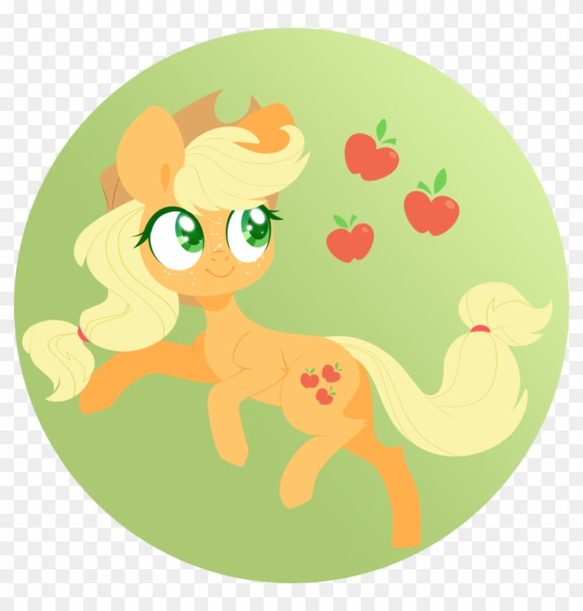 Apple, Applejack, Artist - Cartoon #844169