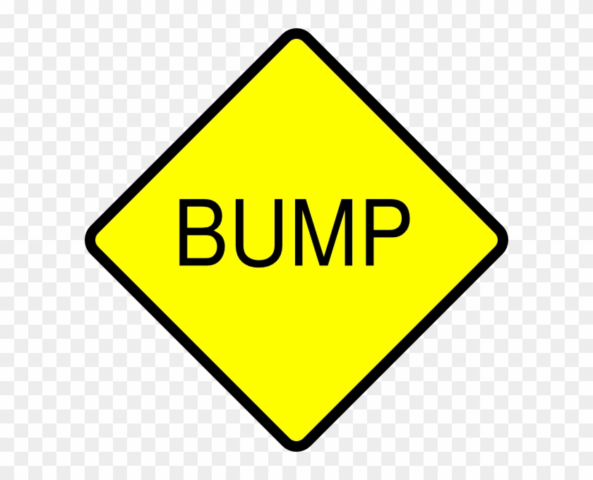 Road Sign Bump Clip Art At Clker Com Vector Clip Art - Speed Bump Clip Art #844216