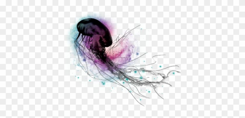 Transparent Jellyfish Png For Kids - Медуза Png #844231