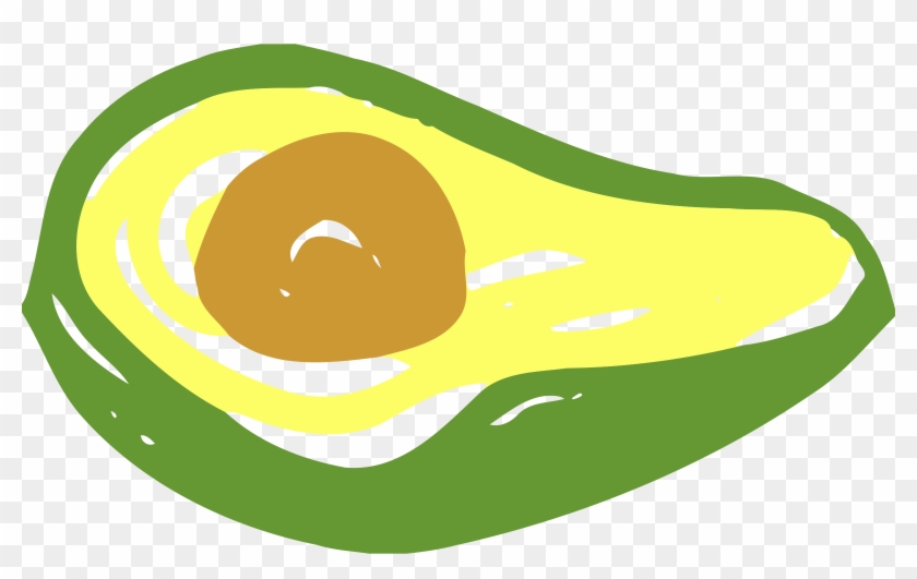 Big Image - Avocado Clipart #844254