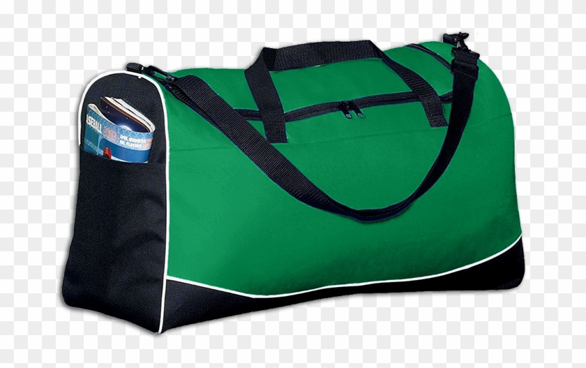 1911 24” Tri-color Sport Bag - Augusta Sportswear Large Tri-color Sport Bags Green/black/white #844330