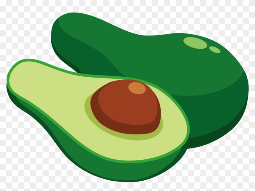 Fruit Avocado Clip Art - Avocado Png Illustrator #844336