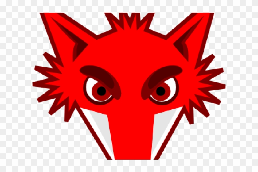 Cartoon Fox Face - Cartoon Fox Head #844390
